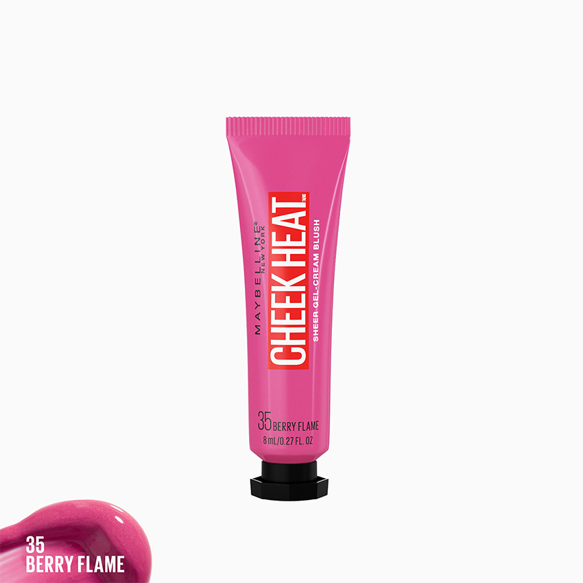 Cheek Heat Gel Blush - Berry Flame