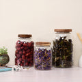 Acacia Lid Storage Jars (Wide) 1700ml