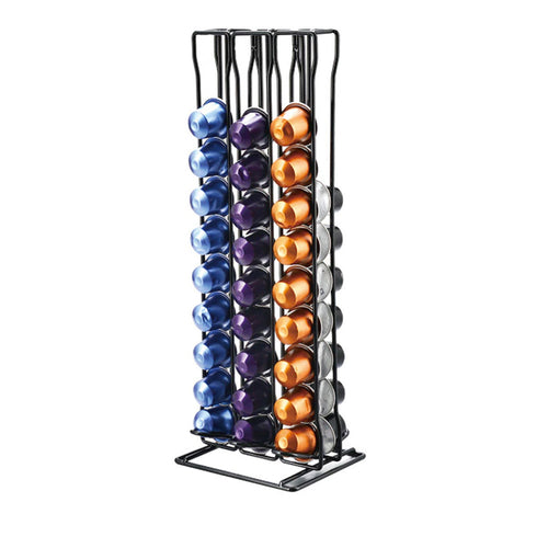 60 Nespresso Coffee Pods Holder Rotating 1362