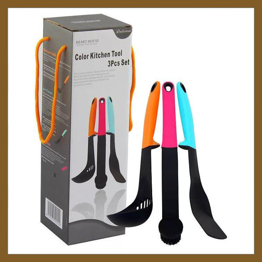 Color Kitchen Tool 3 pcs Set 9 ML-1006